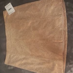Free People beige miniskirt NWT size 8